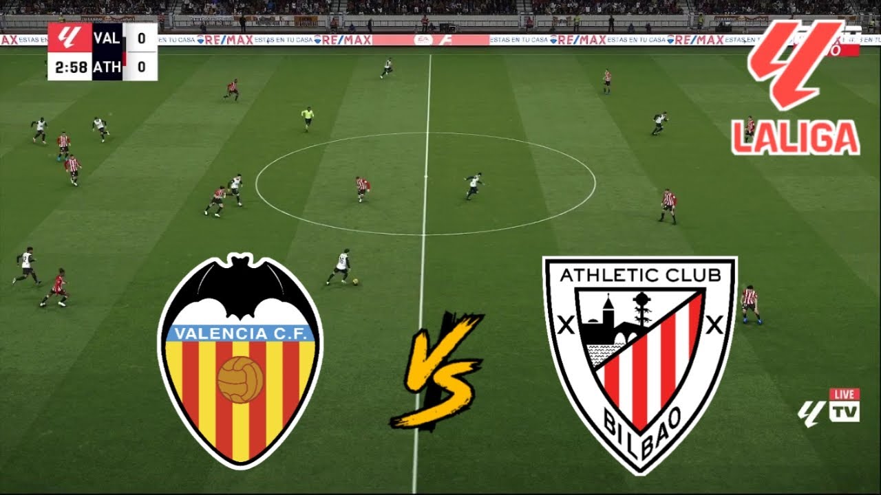 VALENCIA vs ATHLETIC CLUB | LALIGA 2024/2025 | FOOTBALL LIFE 2025 - YouTube