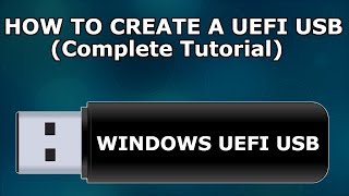 How to Create a UEFI Bootable USB (Complete Tutorial)