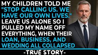My Kids Told Me "Leave Us Alone." So I Did — And Pulled My Name Off Everything. Shocked When....