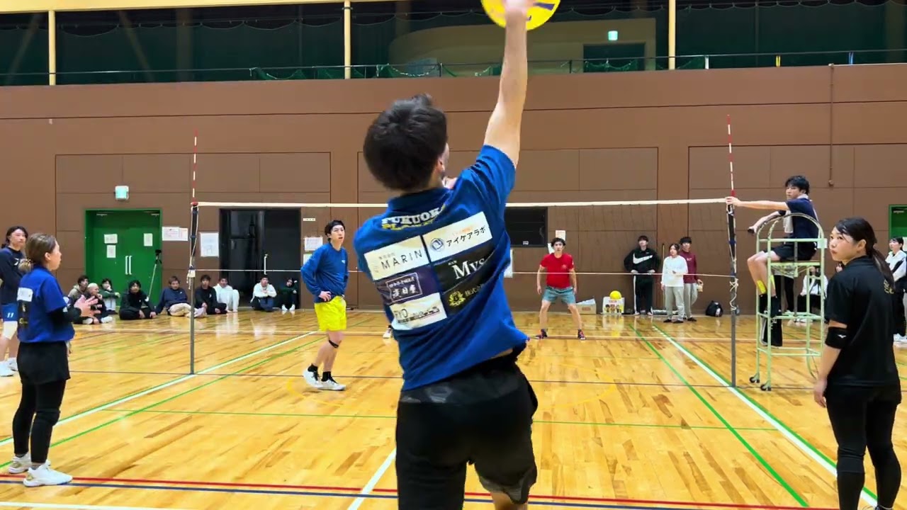 JAPANpremium CUP11  PEANUTS 対プラネッツ　決勝2、3セット目　ソフトバレー