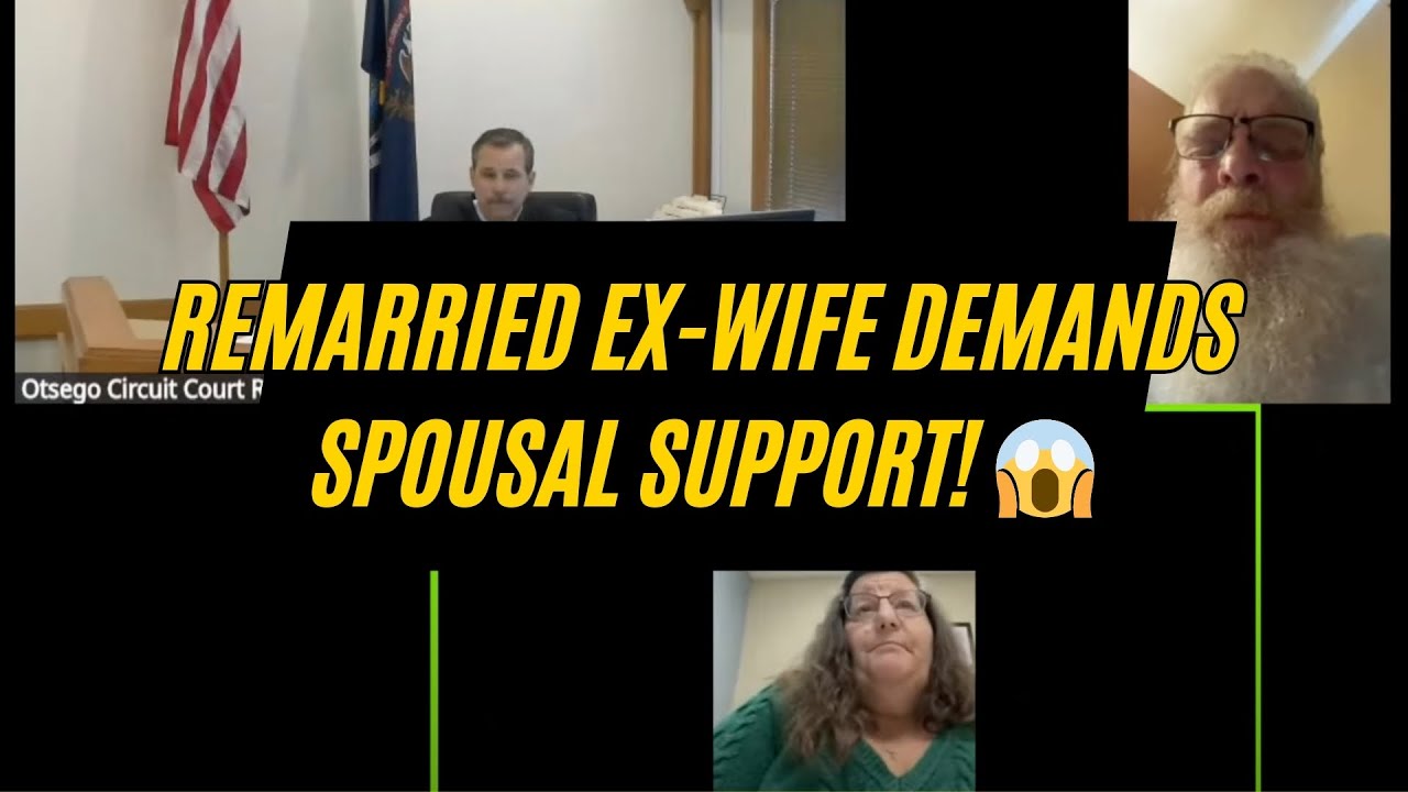 Entitled Ex-Wife Demands Spousal Support After Remarrying! 😱 - YouTube