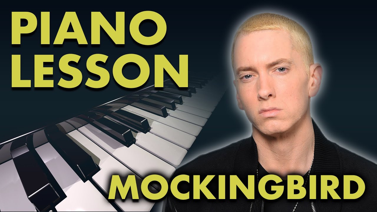 Mockingbird Eminem Piano Lesson Tutorial How to Play YouTube