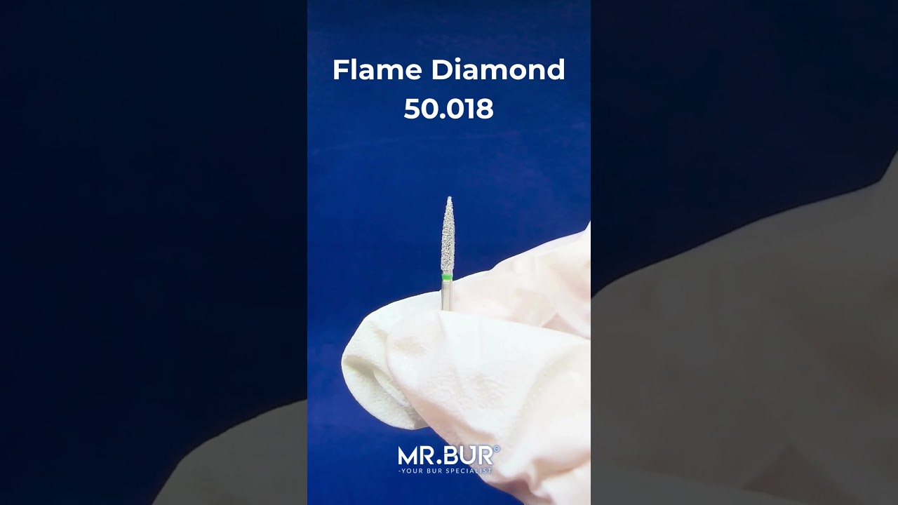 Flame Coarse Bur | Diamond Dental Bur