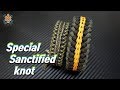 파라코드 팔찌 만들기 Paracord bracelet Special Sanctified knot center stitch version free tutorial super easy