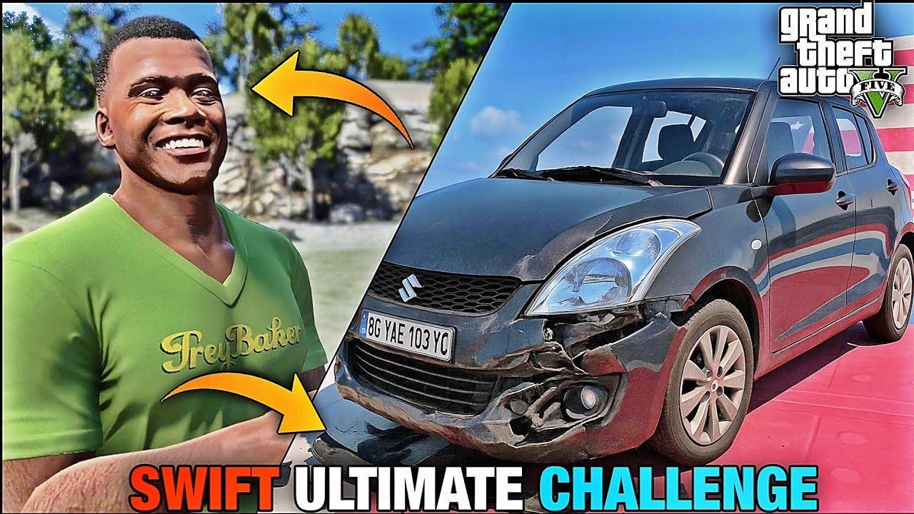 Ye Kesa Challenge Tha 🤪 ? Swift Ne Bacha Liya Aaj Impossible Khel Me 🤣😜 ( GTA 5 Mods )