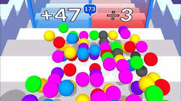 BALLS ON STAIRS 🔵🟡- All Levels Gameplay Android, iOS v.10