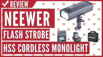 Neewer 200Ws 2.4G TTL Flash Strobe HSS Cordless Monolight with Q-C Wireless Trigger Compatible