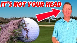 Stop Chunking Your Irons (It’s NOT Because You Lift Your Head) #golf #golfer #golfswingdrill 
