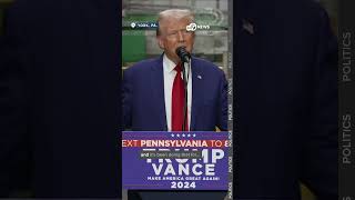 Trump criticized the Biden-Harris administration for skyrocketing inflation