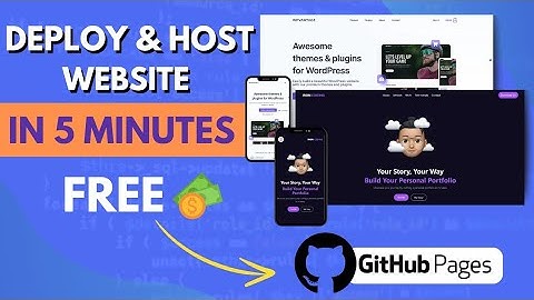 Deploy & Host Your Website for Free on GitHub in Minutes!