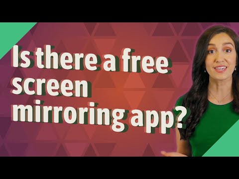 Is there a free screen mirroring app?