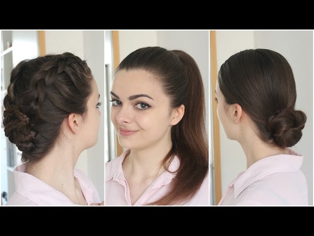 How to Deal With Oily Hair | Greasy Hair Hairstyles - YouTube