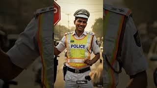 Fake Traffic Police Prank 🤣 | Public Reaction Must Watch #trending #comedy