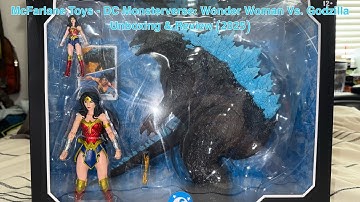 McFarlane Toys - DC Monsterverse: Wonder Woman Vs. Godzilla | Unboxing & Review (2025)