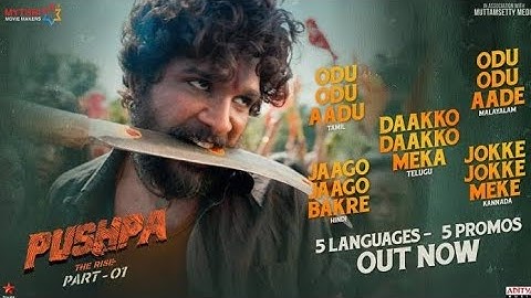 #DaakkoDaakkoMeka (Telugu) Lyrical Promo | Allu Arjun, Rashmika | DSP | Sukumar | #PushpaFirstSingle