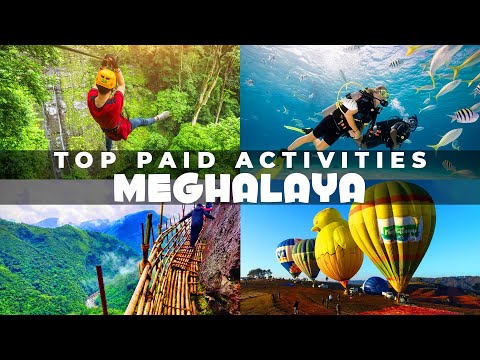 Top 14 paid adventure sports to do in Meghalaya | Complete information Tickets, timings u0026 guidelines