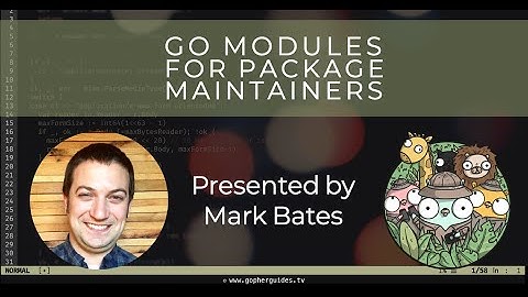Go Modules for Package Maintainers