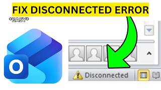 How To Fix Outlook Disconnected Issue(EASY)