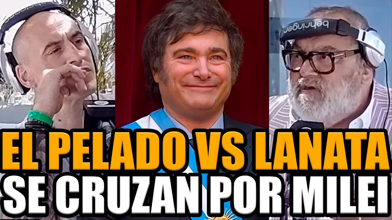 Lanata estaba ATACANDO a MILEI y terminó EXPUESTO por el Pelado Trebucq | Break Point