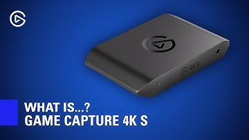 What is Elgato Game Capture 4K S? - Cinematic 4K60 capture for PS5, Switch 2, Xbox
