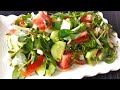 #դանդուռով աշնանային աղցան 🥗դիետիկ եւ վիտամիններով հարուստ աղցան салат из портулака|fresh salad