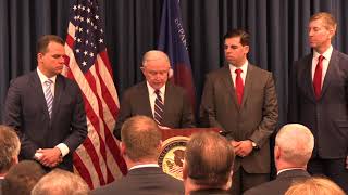 AG Jeff Sessions talks about the opioid crisis