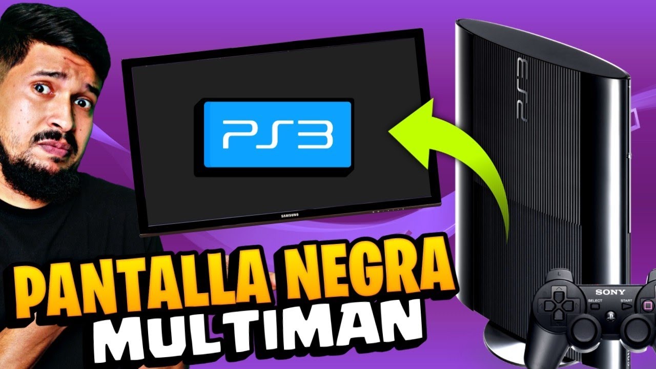 🎯JUEGOS en PANTALLA NEGRA en PLAYSTATION 3 MULTIMAN CARPETA YouTube