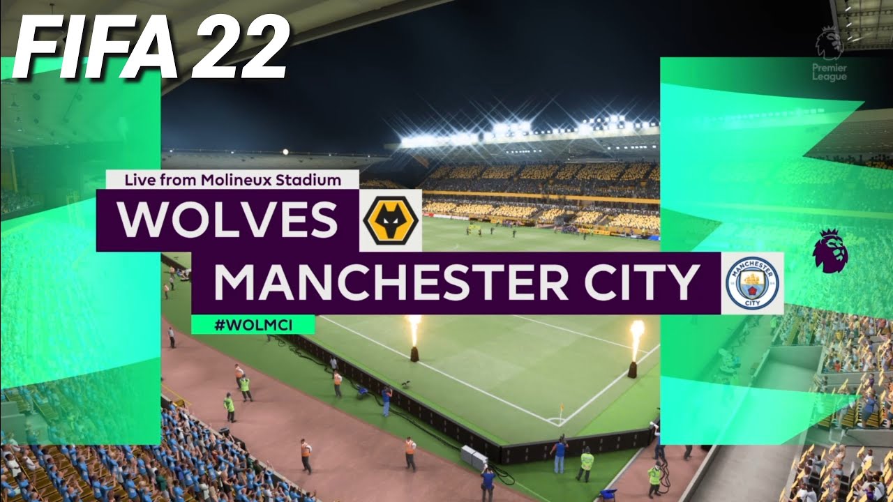 FIFA 22 - Wolves vs Manchester City - Premier League | PS4