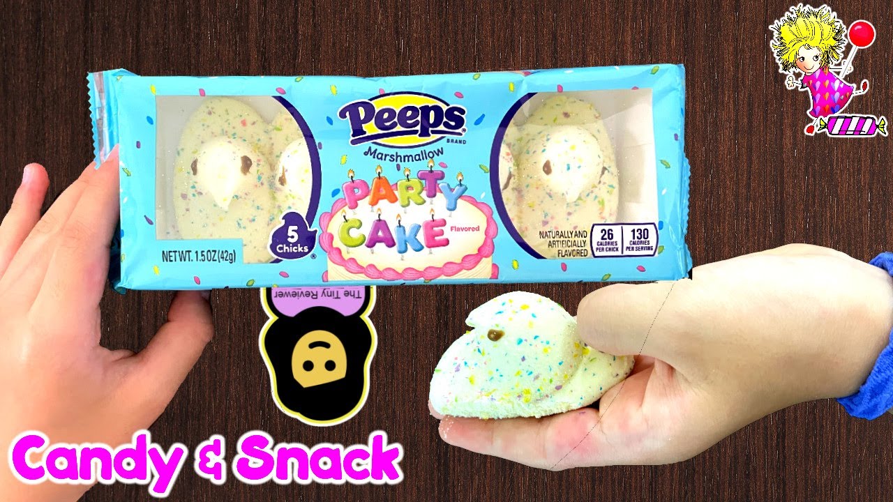 🍬 Peeps Party Cake Flavored - Candy & Snack Review