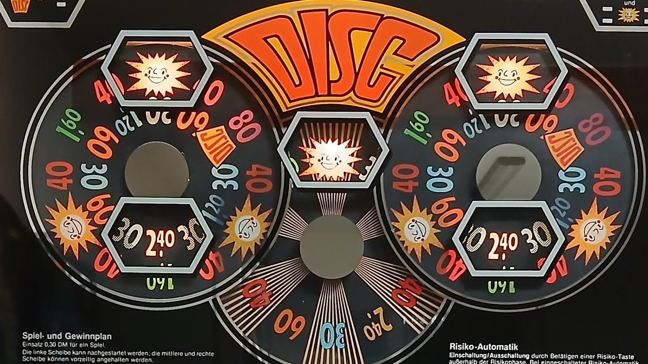 Spielautomat MERKUR DISC  🌞  Black Molly