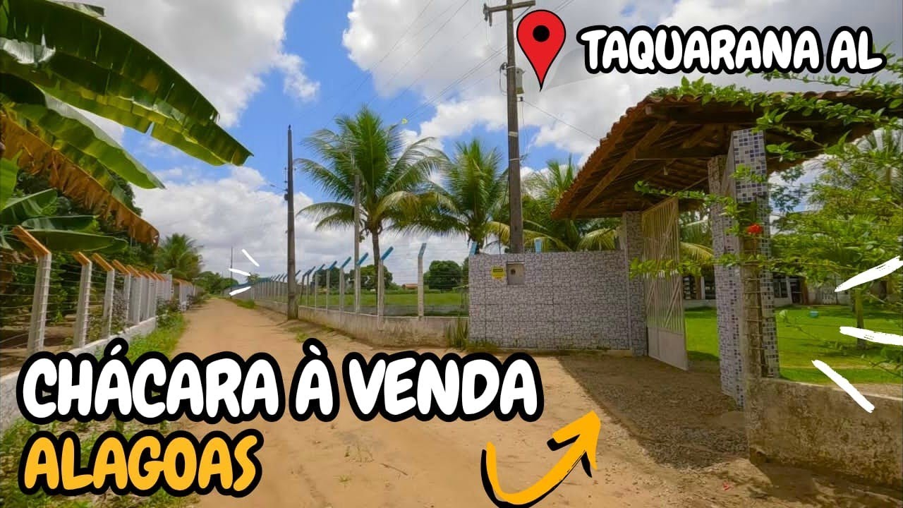 SÍTIO À VENDA TAQUARANA ALAGOAS NORDESTE