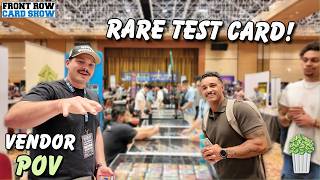Only 12 Copies of This Pokemon Card EXIST! Front Row Vegas Vendor POV!