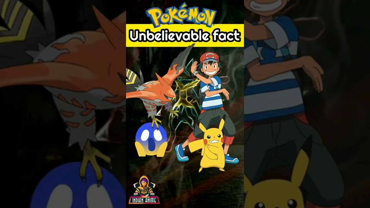 😱 unbelievable fact about pokemon 😱 Pokemon UNKNOWN facts in hindi | 