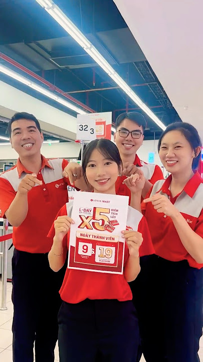Wow‼️ X5 ĐIỂM TÍCH LŨY hót hòn họt🔥📣 Ưu đãi đặc biệt vào L-DAY 𝟎𝟗.𝟎𝟓 #LOTTEMart