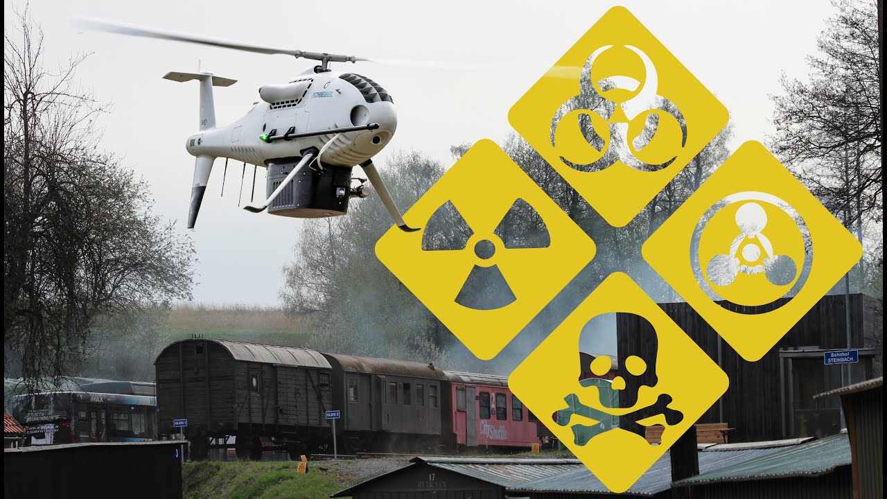 Schiebel CAMCOPTER® S-100 SUCCESSFULLY DEMONSTRATES CBRN THREAT CAPABILITIES