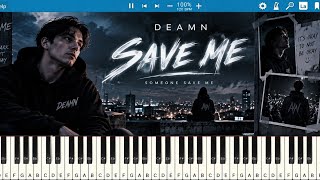 🎵 [Deamn-Save Me] – Piano Tutorial for Beginners