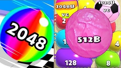 [Day 6] Blob Merge 3D-512B vs Ball Run 2048 Infinity #ballgamezone