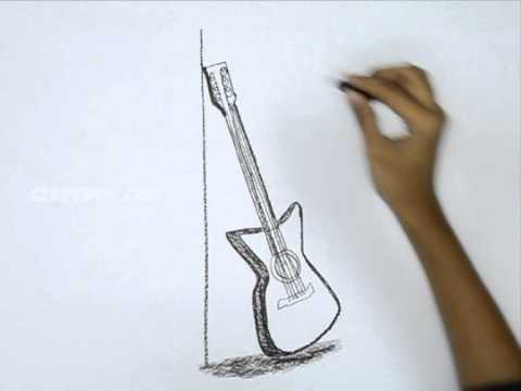 how-to-draw-a-guitar