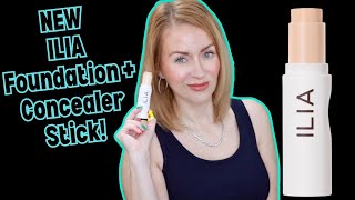 Testing Ilia's New Skin Blurring Foundation And Concealer Stick For 2 Days- Does It Last?