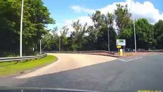 Drive Through Port Glasow.Greenock and Gourock