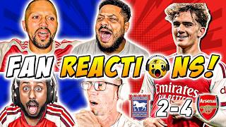 Arsenal Fans Reactions to Ipswich 2-4 Arsenal | Carabao Cup Fan Reactions screenshot 3