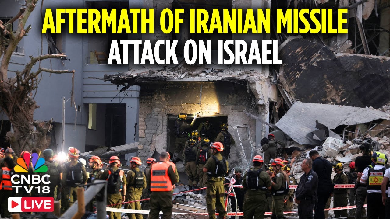 Israel LIVE: Israeli Police, Rescue Teams at Site Hit in Iranian ...