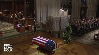 WATCH: Rev. Russell Levenson Jr. delivers homily at funeral for George H.W. Bush