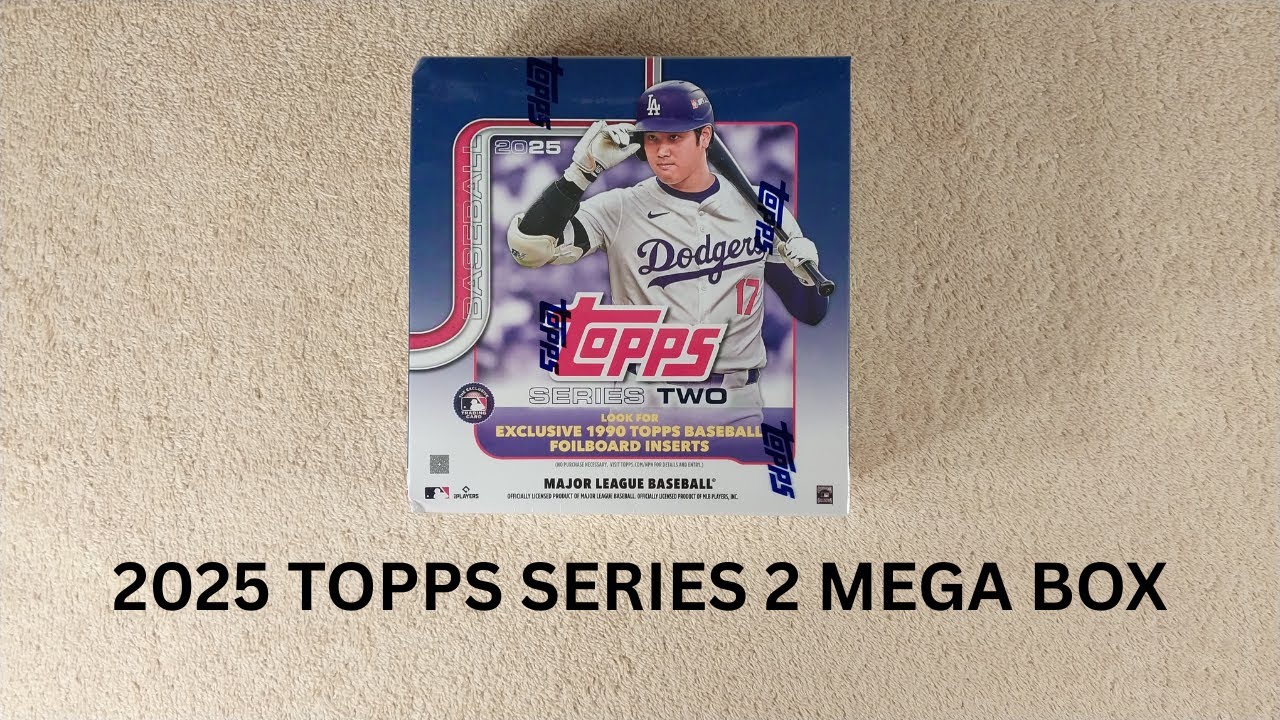 2025 Topps Series 2 MEGA BOX - Relic Hit + Numbered Parallels