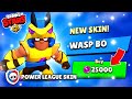 Completing WASP BO🐝  Power League Skin - Brawl Stars