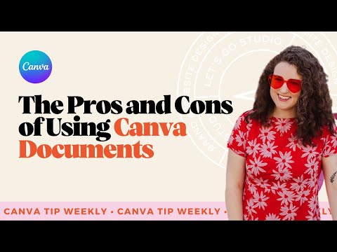 The Pros and Cons of Using Canva Documents