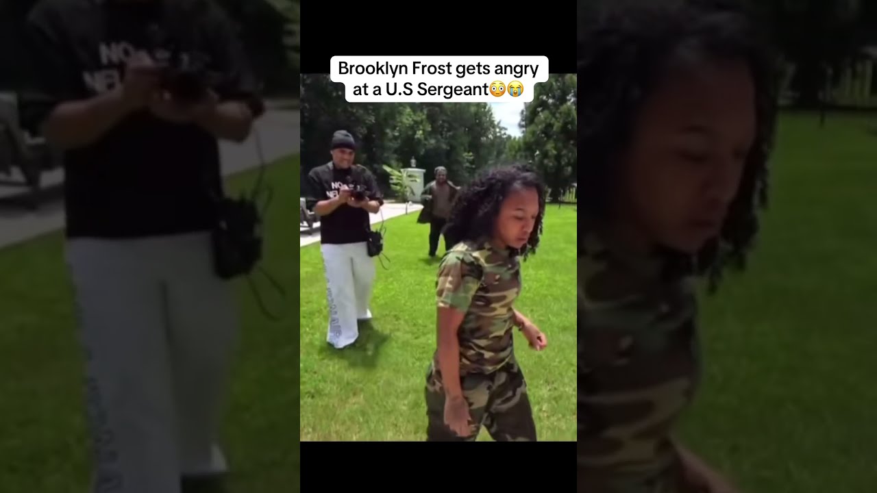 Brooklyn Frost Gets Angry At A Sergeant 