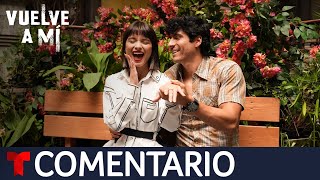 Vuelve a Mí, Christian Ramos y Ariana Saavedra  comentan escenas con bloopers y todo | Telemundo