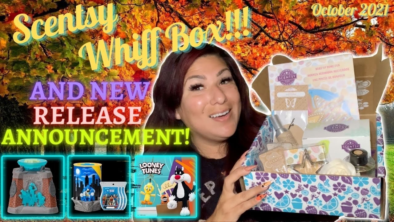 Scentsy October Whiff Box & Release News! Disney's Haunted Mansion