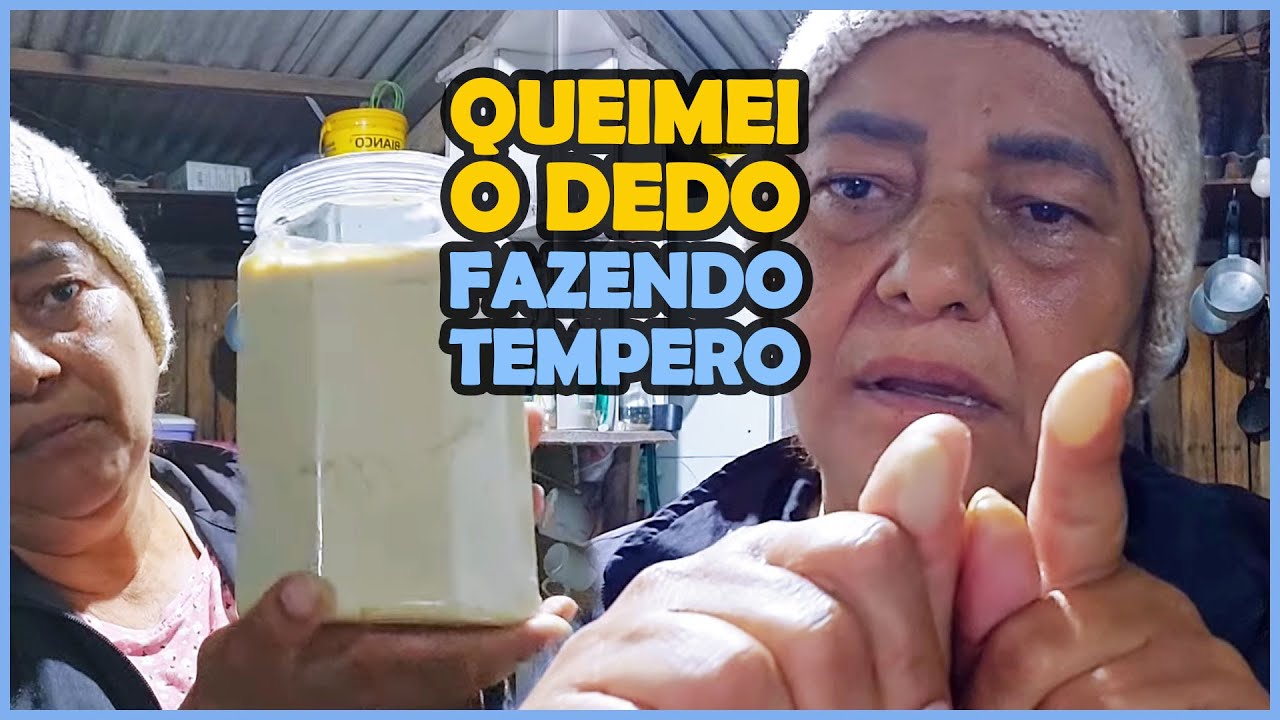 Como evitar que embolore. Queimei o dedo fazendo o melhor tempero do ...